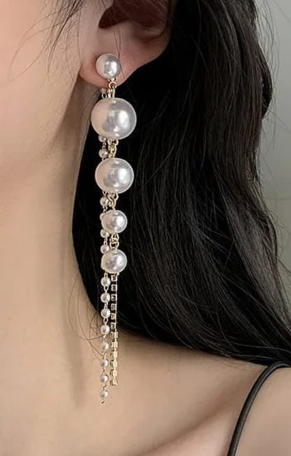 The Pearl Waterfall Earring
