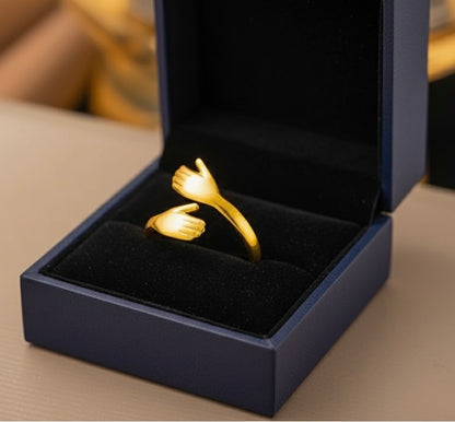 The Forever Embrace Hug Ring