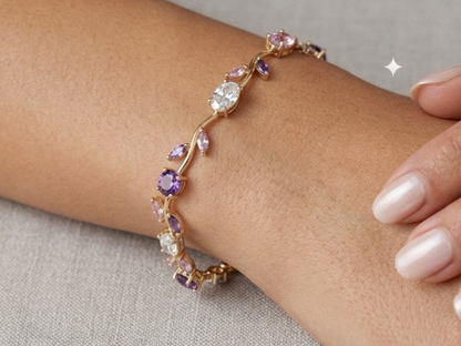 Tulip Bloom Bracelet Gold