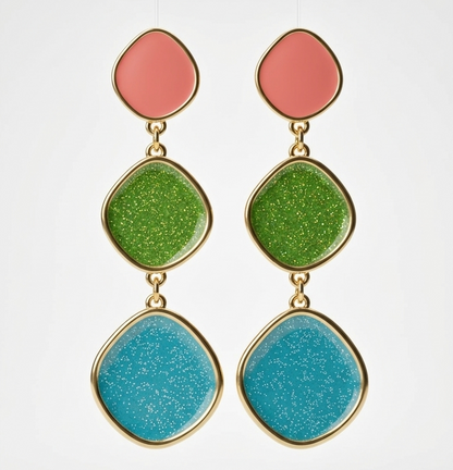 Earth & Sky Druzy Drop Earrings
