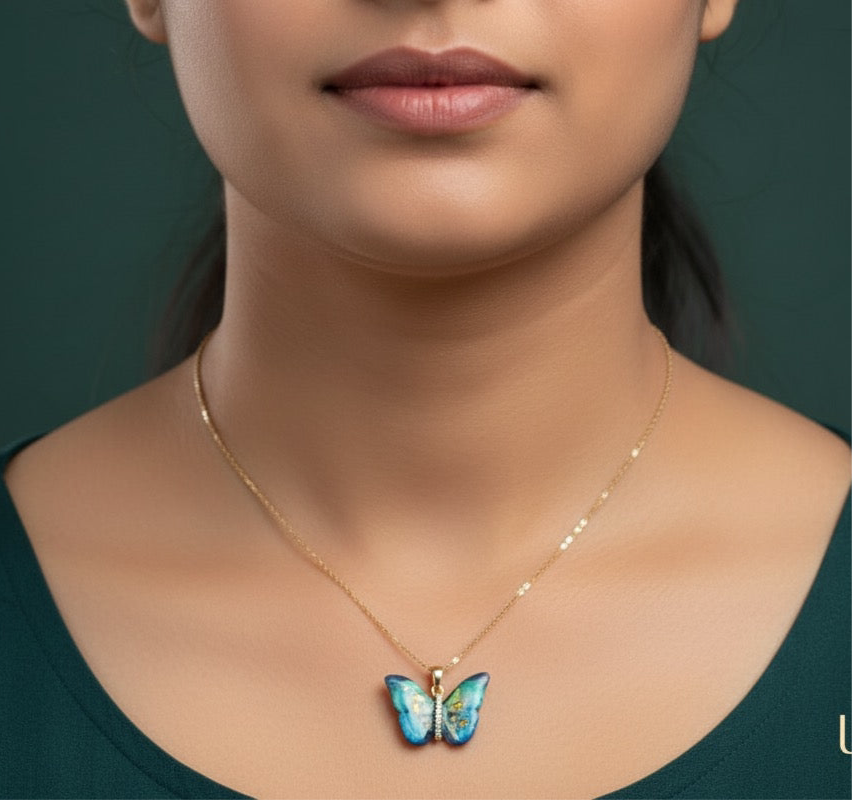 The 'Timeless Butterfly 'Necklace