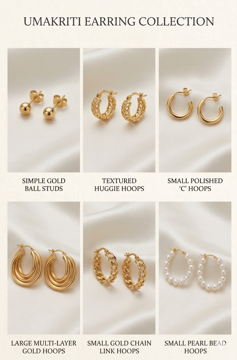 Sixer Earrings Set