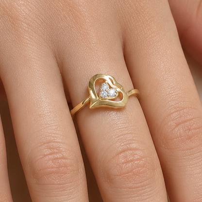 Eternal Heart Spark Ring