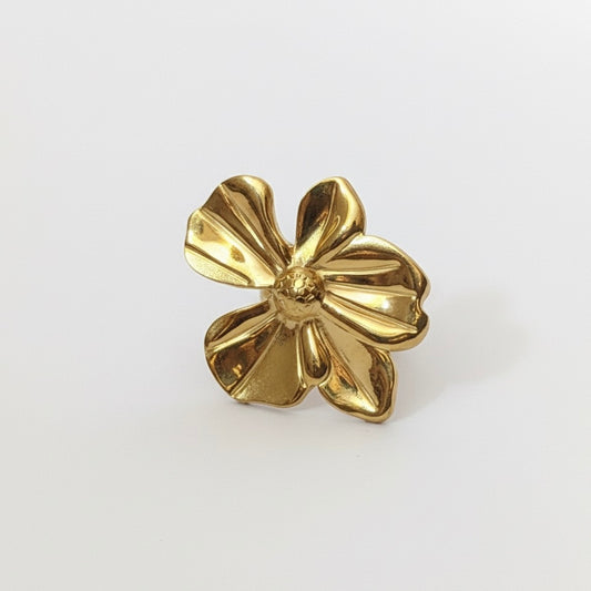 Gilded Bloom Ring