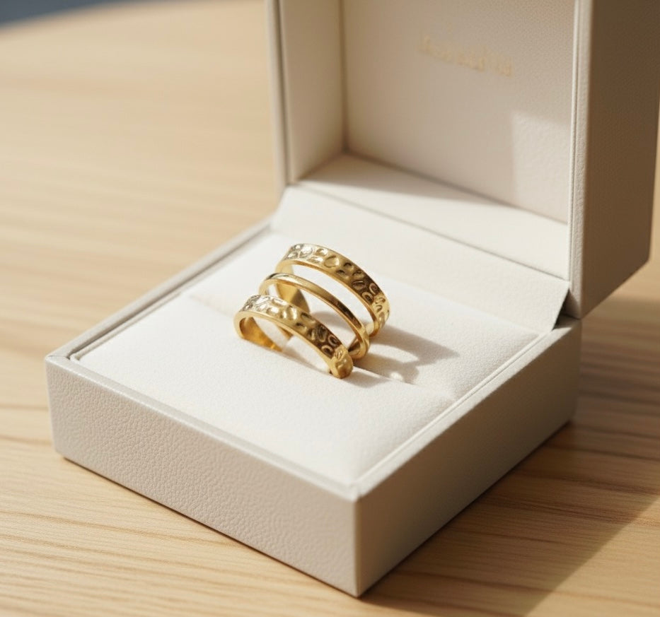 The Gilded Hammer Adjustable Cuff Ring