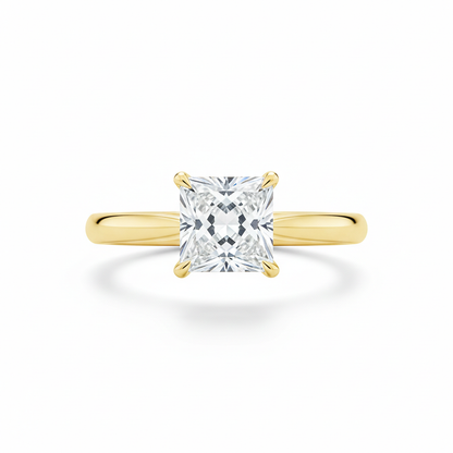 The Princess-cut Solitaire Ring