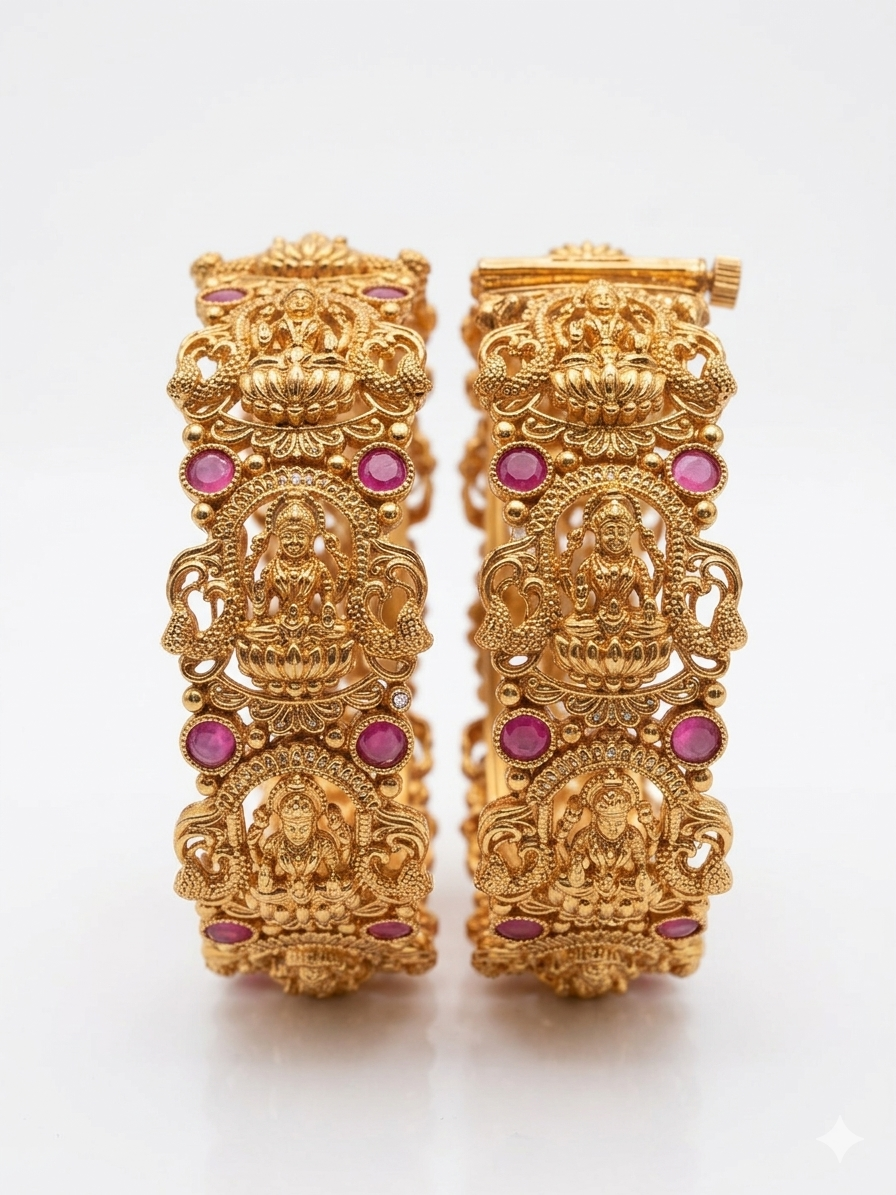 Traditional Lakshmi Devi Bangles – UMAKRITI