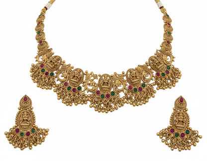 The 'Devi' Antique Temple Jewellery Set