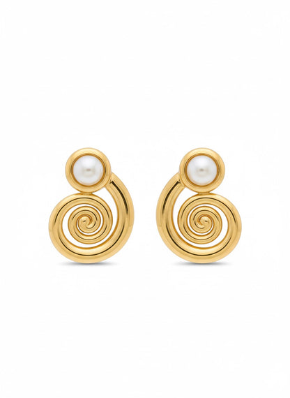 The Vortex Peals Earrings